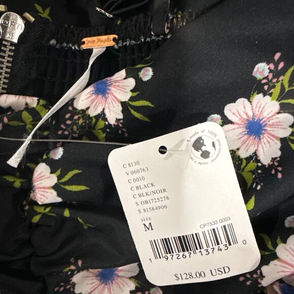 NWT Free People in a Bubble Mini Dress Size Medium - Picture 4 of 8